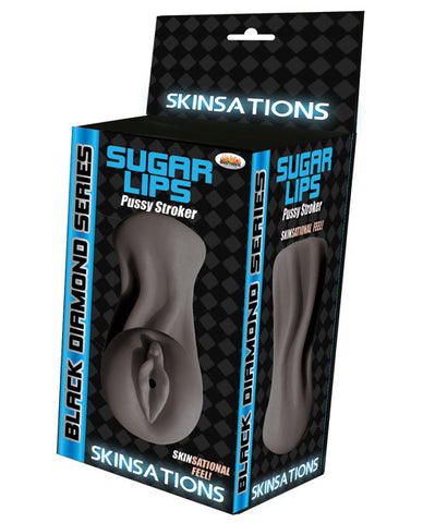 Skinsations Black Diamond Sugar Lips Pussy Stroker