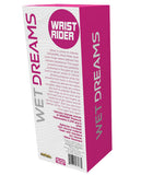 Wet Dreams Wrist Rider Finger Play Sleeve W- Wrist Strap - Blue