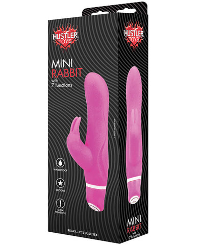 Hustler Toys Mini G Spot Rabbit Vibe - Pink