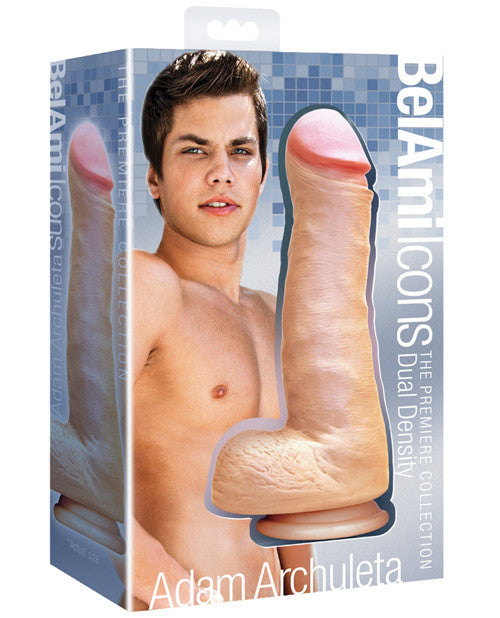 Belami Signature Cock & Balls W-suction Cup - Adam Archuleta