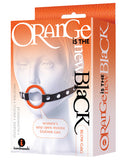 The 9's Orange Is The New Black Blow Gag Open Mouth Leather Gag