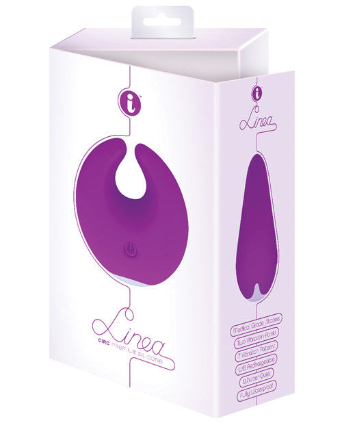 Linea Circa Rechargeable Personal Massager - Purple