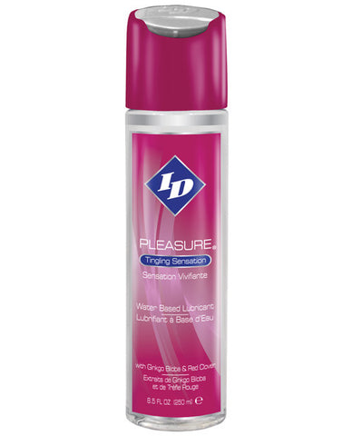 Id Pleasure Waterbased Tingling Lubricant - 8.5 Oz Flip Cap Bottle