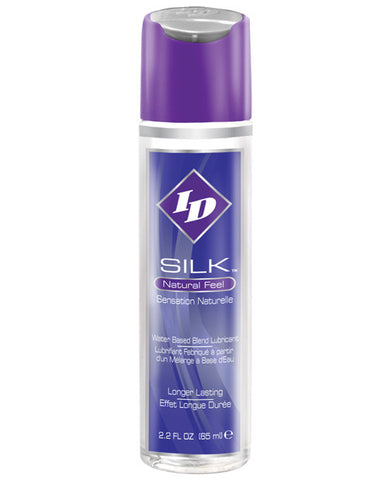 Id Silk Natural Feel  Lubricant - 2.2 Oz Flip Cap Bottle