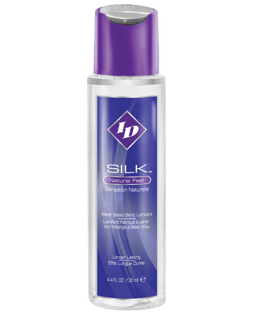 Id Silk Natural Feel  Lubricant - 4.4 Oz Flip Cap Bottle