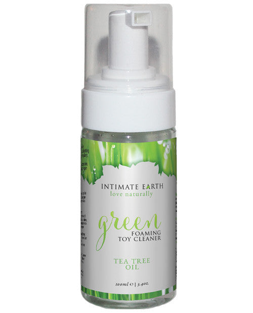 Intimate Earth Green Tea Tree Oil Foaming Toy Cleaner 100ml