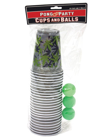 Pot Leaf Pong Set