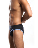 Jack Adams Flex Fit Jock Black-sky Blue Sm