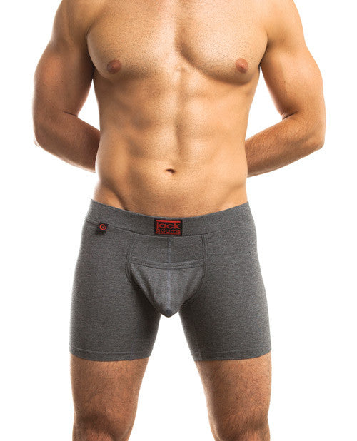 Jack Adams Trainer Trunk Charcoal Lg