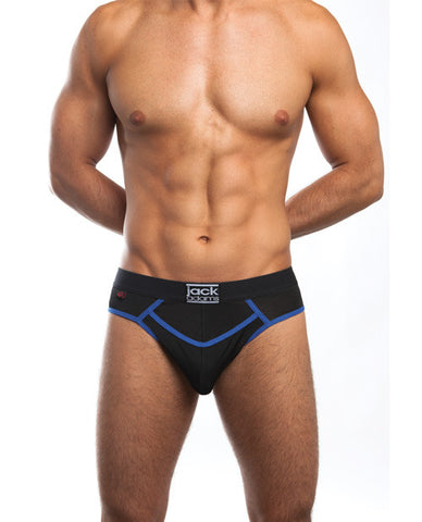 Jack Adams Flex Fit Army Brief Black-royal Xl