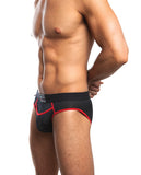 Jack Adams Flex Fit Army Brief Black-red Lg