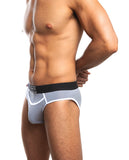 Jack Adams Flex Fit Army Brief Grey-white Lg