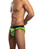 Jack Adams Crew Brief Lime-black Sm