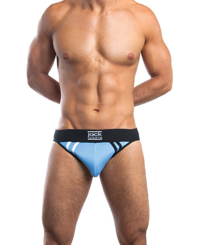 Jack Adams Team Jockstrap Sky Blue-black Lg