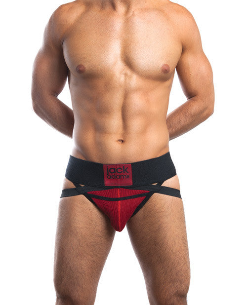 Jack Adams Ranger 3.0 Jockstrap Black-red Sm