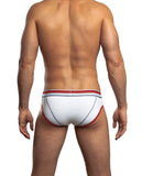 Jack Adams Athletica Brief White Sm