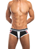 Jack Adams Race Brief Black-white Xl