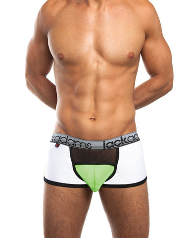 Jack Adams Stark Brief Jock Lime Lg