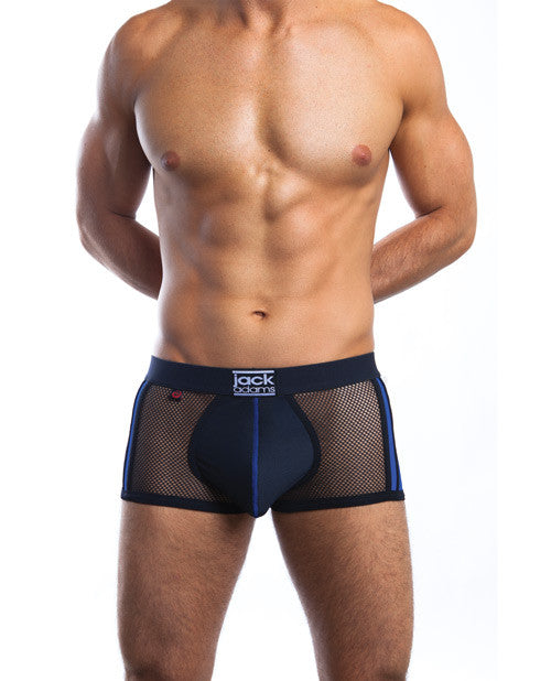 Jack Adams Metro Boxer Brief Black-royal Md