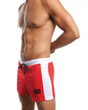 Jack Adams Air Mesh Gym Short Red-white Xl