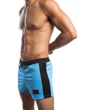 Jack Adams Air Mesh Gym Short Sky Blue-black Lg