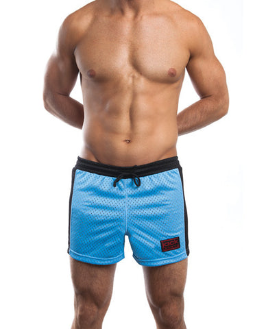 Jack Adams Air Mesh Gym Short Sky Blue-black Xl