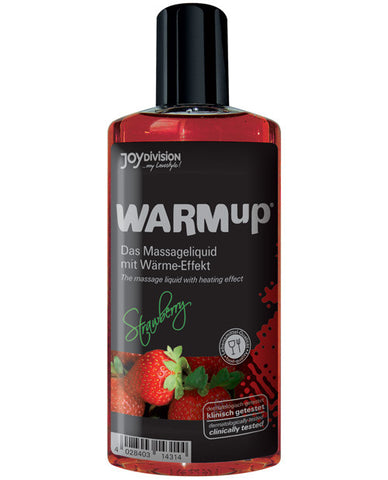 Joydivision Warmup Massage Oil - 5.07 Oz Strawberry