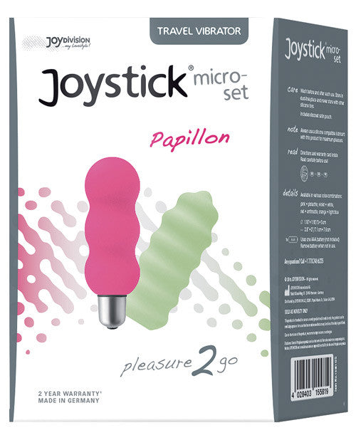 Joydivision Joystick Micro Set Papillon Bullet - Pink-pistachio