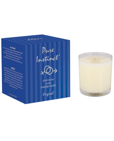 Jelique Pure Instinct Pheromone Massage Candle - 4.7 Oz