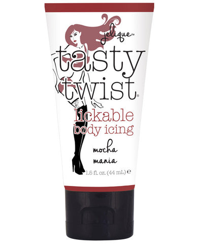 Jelique Tasty Twist Lickable Body Icing - 1.5 Oz Mocha Mania