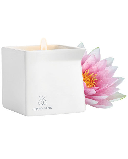 Jimmyjane Afterglow Natural Massage Candle - Pink Lotus