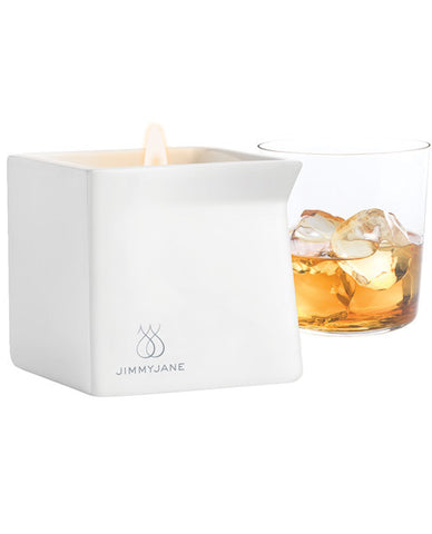 Jimmyjane Afterglow Natural Massage Candle - Bourbon