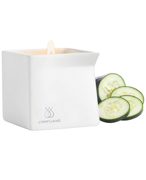 Jimmyjane Afterglow Natural Massage Candle - Cucumber Water