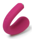 Je Joue Dua Couples App Controlled Vibrator - Fuchsia