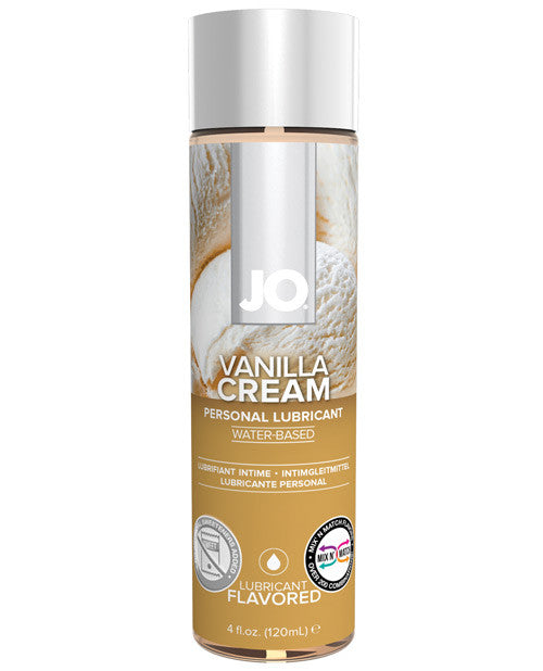 System Jo H2o Flavored Lubricant - 4 Fl Oz Vanilla Cream