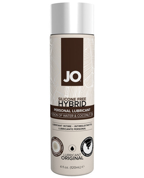 Jo Silicone Free Hybrid Lubricant W-coconut Oil - 4 Oz