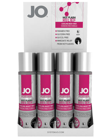 Jo Hot Flash Relief Spray Cooling Body Mist - 1 Oz