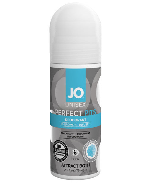 Jo Perfect Pits Unisex Natural Deodorant W-pheromones - 2.5 Oz