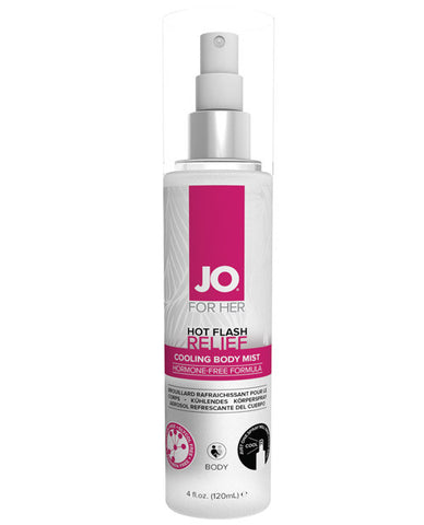 Jo Hot Flash Relief Spray Cooling Body Mist - 4 Oz