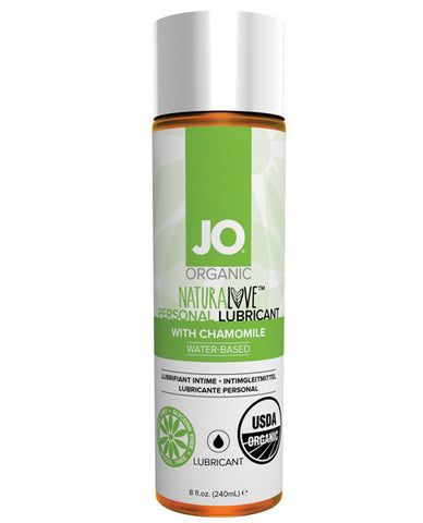 System Jo Naturalove Usda Original Organic Lubricant - 8 Oz