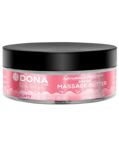 Dona Massage Butter Flirty - 4 Oz Blushing Berry