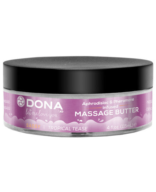 Dona Massage Butter Sassy - 4 Oz Tropical Tease