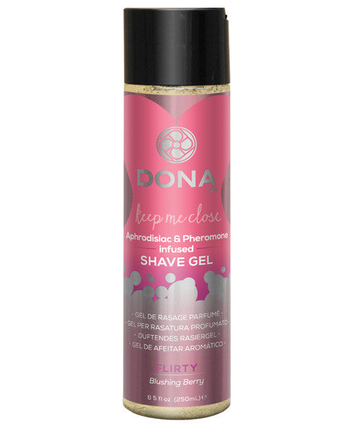 Dona Shave Gel Flirty - 8 Oz Blushing Berry