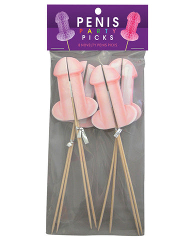 Penis Party Picks - Purple & Pink