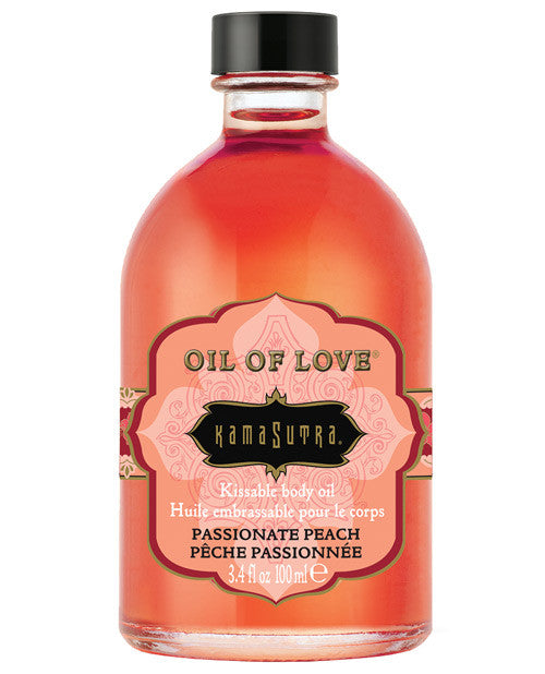 Kama Sutra Oil Of Love - 3.4 Oz Passionate Peach