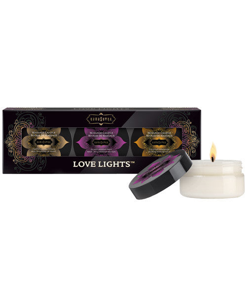 Kama Sutra Love Lights Candles Set