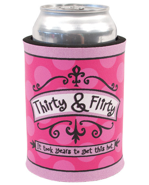 Thirty & Flirty Can Cooler