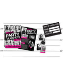 Bachelorette Party Mugshots Card Game