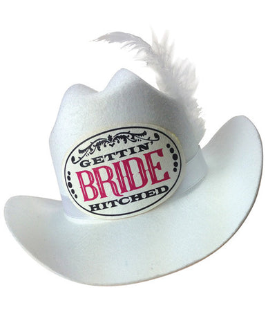 Gettin' Hitched Mini Bride Hat