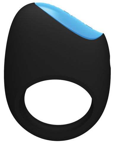 Pico Bong By Lelo Remoji Lifeguard Ring Vibe - Black